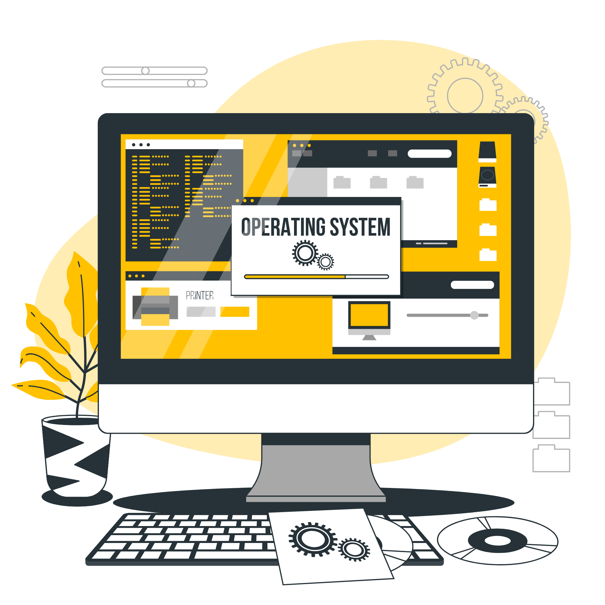 Sartaz Operating System Code Graphic